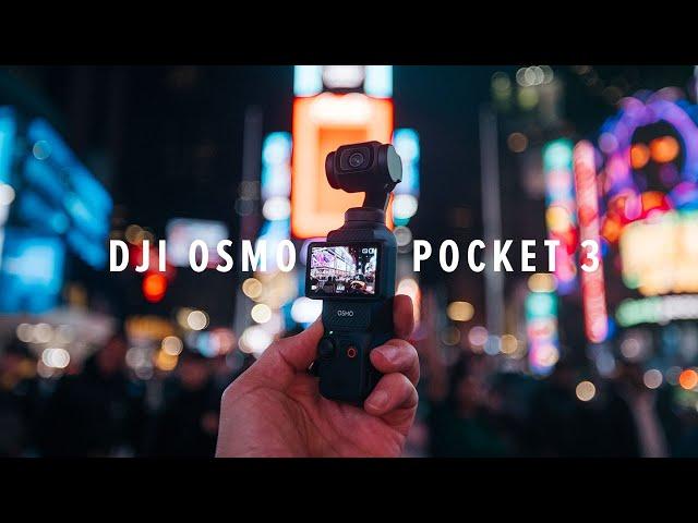 Dji Osmo Pocket 3 Cinematic 4K: NYC Overview (vlogging camera)