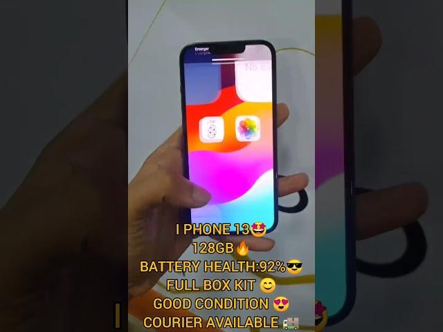 GOPI _MOBILEZ I PHONE 13128GBBATTERY HEALTH:92%FULL BOX KIT GOOD CONDITION COURIER AVAILABLE 