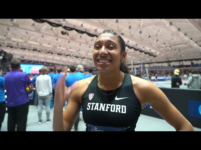 Juliette Whittaker Runs 800m Meet Record 1:59.53 To Win 2024 NCAA Indoor Track & Field Championships