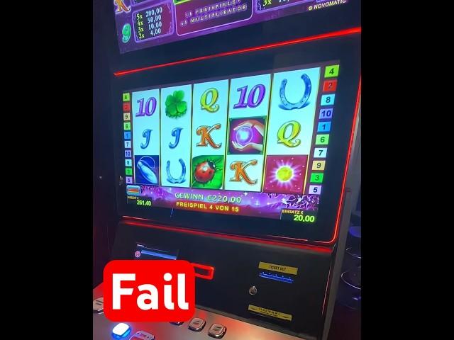 Lucky Lady’s Charm - Freispiele auf 20€ FAIL #spielbank #novoline #casino