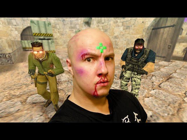 НАГНУЛИ СКУФА + читерский прицел CS 1.6
