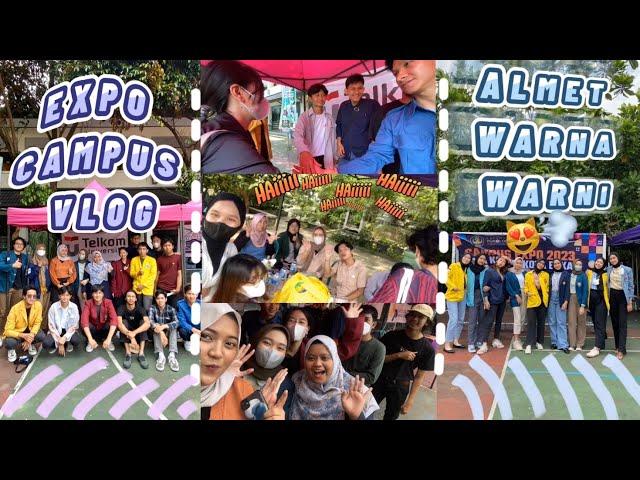ALUMNI BALIK KE SEKOLAH SMA PAKE ALMET WARNA-WARNI (EXPO CAMPUS) VLOG #51 || INDONESIA