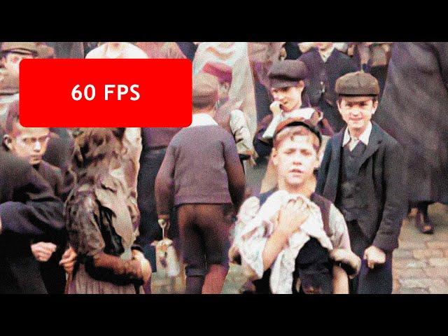 [60 fps] Laborers in Victorian England, 1901