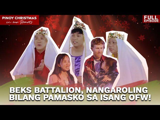 BEKS BATTALION,  NANGAROLING PARA SORPRESAHIN ANG ISANG OFW | Pinoy Christmas in our Hearts