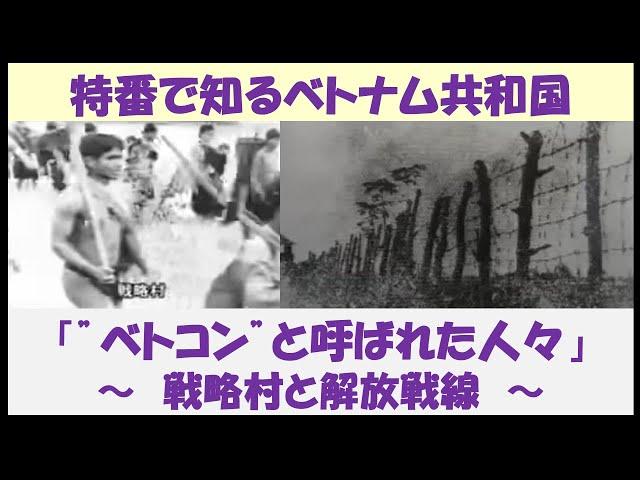 特番で知るベトナム共和国　特番「”ベトコン”と呼ばれた人々」　～戦略村と解放戦線～　【日本語吹替】