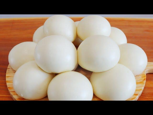 Add something to the flour to make the buns white and soft