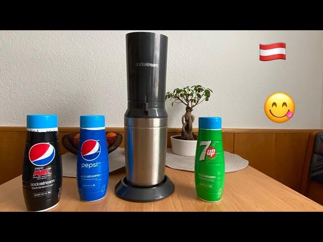 Sodastream crystal 2.0, + házi Pepsi készítés