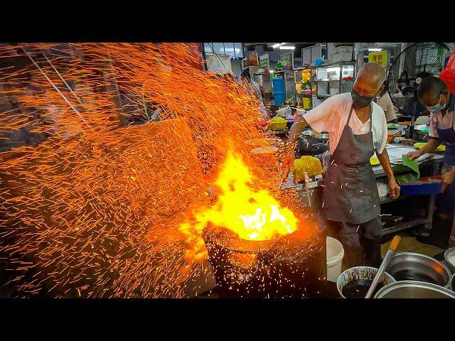 Malaysia Street Food - Wok Hei Charcoal Fried Hokkien Mee