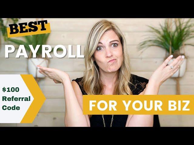 Which Payroll Company is Best? | Gusto vs. Quickbooks vs. ADP vs. Paychex | $100 Referral Code