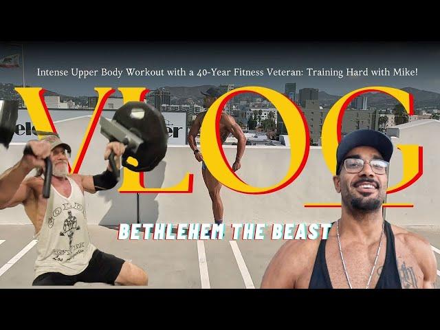 Intense Upper Body Workout with a 40-Year Fitness Veteran: Training Hard with Mike!