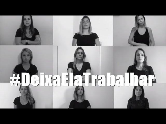 #DeixaElaTrabalhar: Jornalistas fazem protesto contra o MACHISMO e ASSÉDIO no futebol.