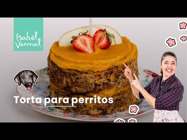 Torta de cumpleaños para perritos