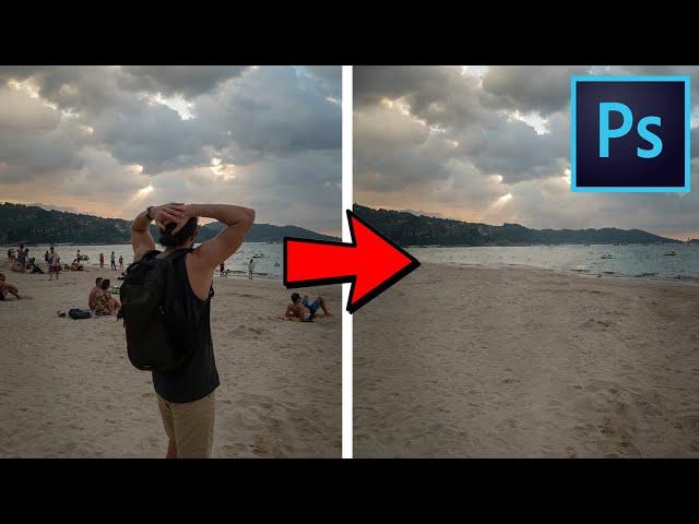 How to Remove ANYTHING From Any Photo: Removing People and Objects