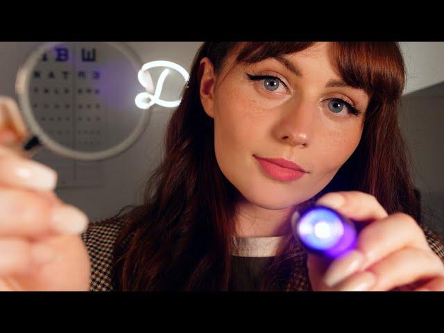 ASMR |  Lens 1 Or 2?  Detailed Realistic Eye Exam Roleplay - Soft Spoken