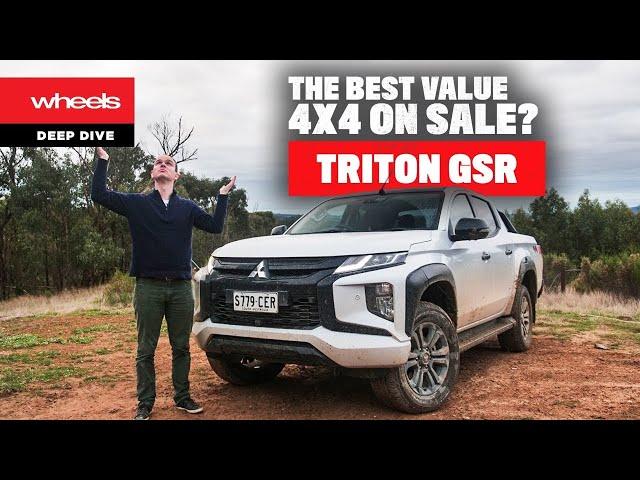 2021 Mitsubishi Triton GSR review – jack of all trades? | Wheels Australia