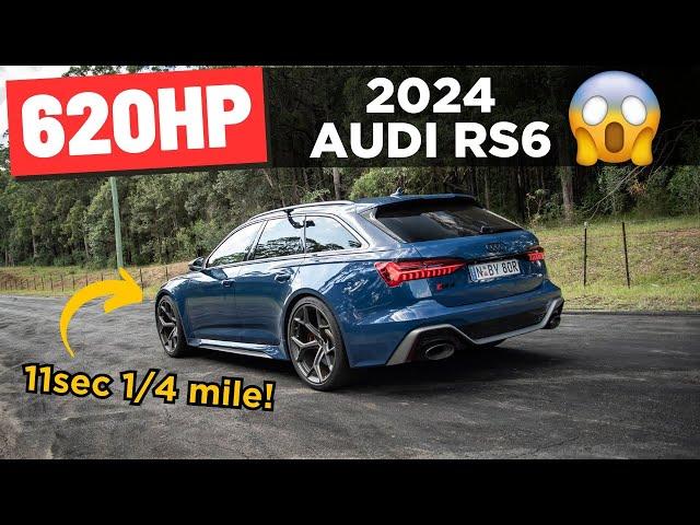 2024 Audi RS 6 Avant detailed review: 0-100 & POV test drive