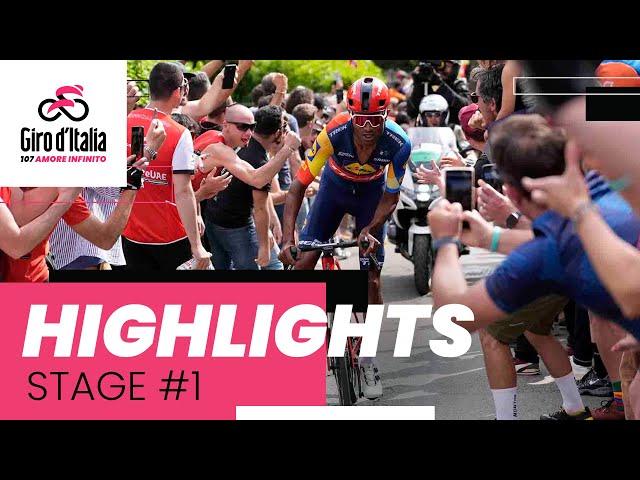 Giro d'Italia 2024 | Stage 1: Highlights