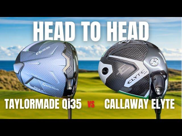 TaylorMade Qi35 vs Callaway Elyte [Driver Head To Head]