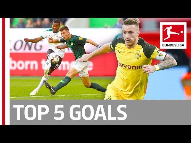 Top 5 Goals on Matchday 6 -  Reus, Duda, Plea and More