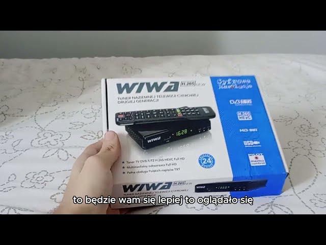 Tuner DVB-T2 HEVC Wiwa H265 V2 Recenzja w 2024