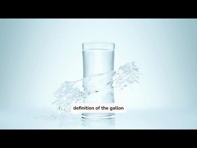 How many cups of water in a gallon