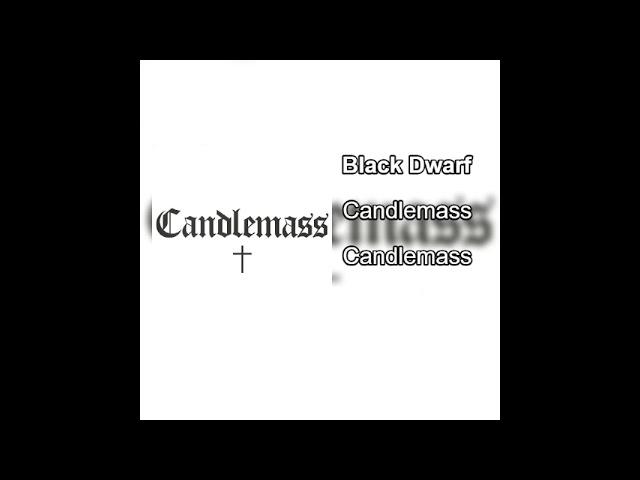 Candlemass - Black Dwarf C#/Db tuning