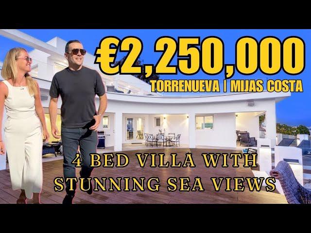 HOUSE TOUR! 4-Bed Villa with Stunning Sea Views in Torrenueva, Costa Del Sol | €2,250,000