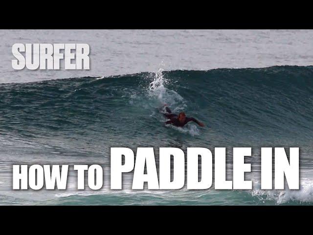 Surfing 101: HOW TO Paddle In Like a Pro and Catch Waves with Ease