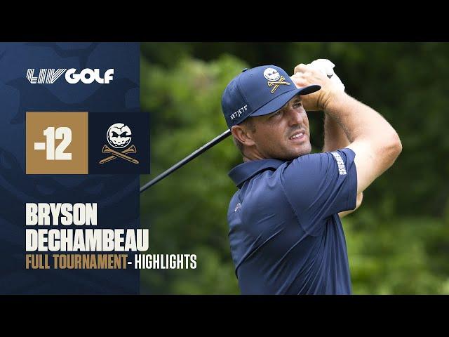 Bryson DeChambeau Full Tournament Highlights | LIV Nashville