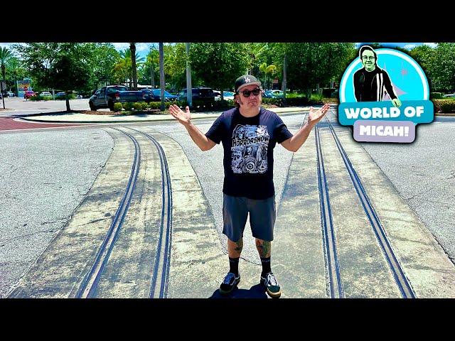 Mystery Train Tracks on International Drive | Orlando Florida 4K