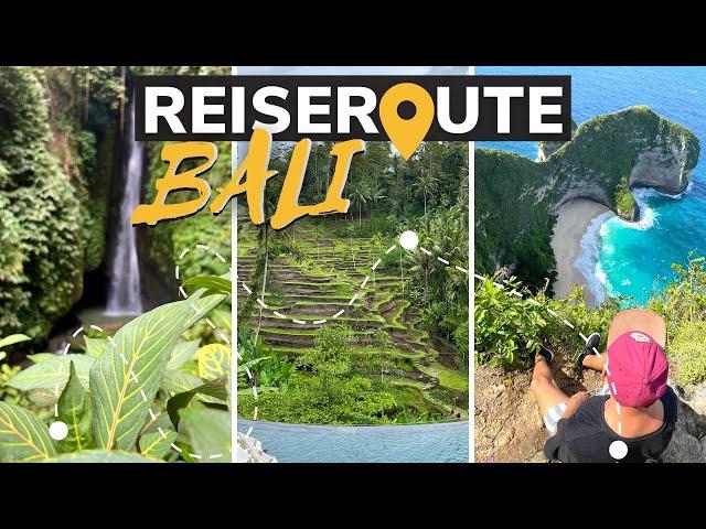 Bali REISEROUTE 3 Wochen + umliegenden TRAUMINSELN | Bali Urlaub 2023