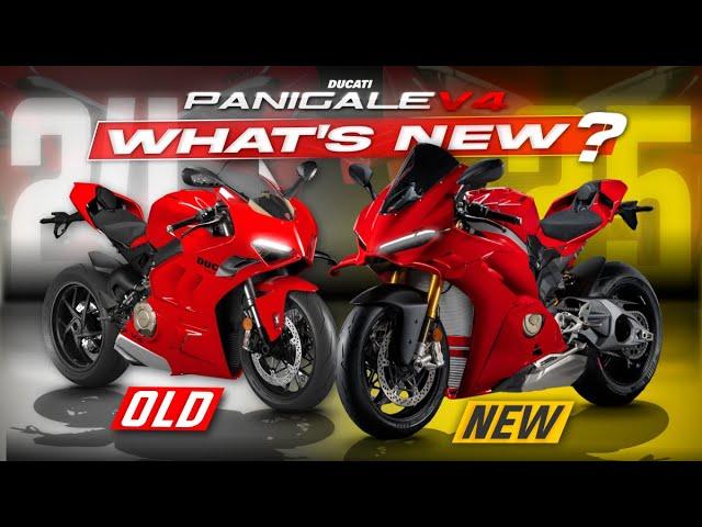 2024 vs New 2025 Ducati Panigale V4 ┃ Faster but Uglier?