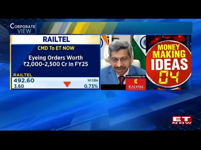 Sh. Sanjai Kumar, CMD/RailTel in conversation with ET NOW