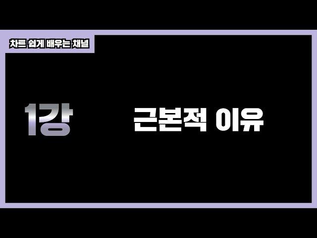 차트를 배워야 하는 이유 (1강)