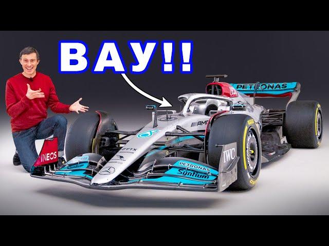 Сделал "обзор" на новый болид F1 Mercedes!?!