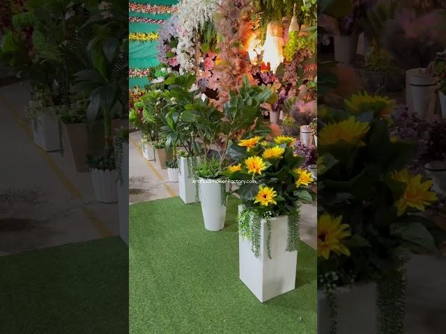 Artificial green plants manufacturing in Ahmedabad India +918000100000 all world wholesale supply