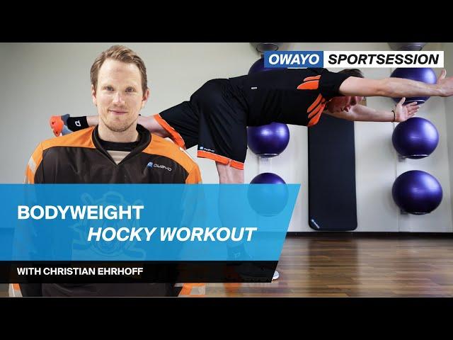 Bodyweight hockey workout for players | owayo