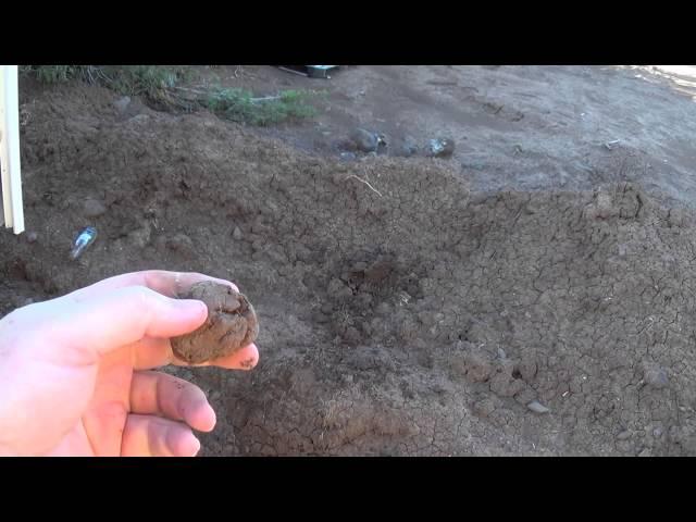 AZ Clay soil , talking dirty - Living off the grid Arizona Hot Homestead