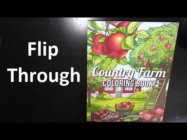 Flip Through | Country Farm coloring book