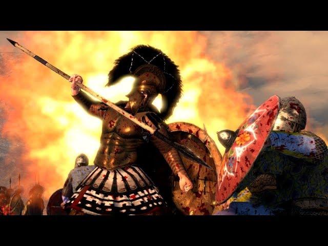 The Battle of Thermopylae Cinematic Total War Attila (Custom Battle l Antiquity Update Mod)