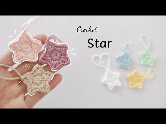 Crochet star  |easy and cute #crochet #star #diy #handmade #christmas #christmasdecor