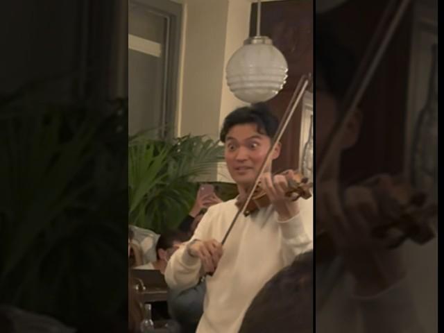 @RayChenViolinist appeared out of nowhere 