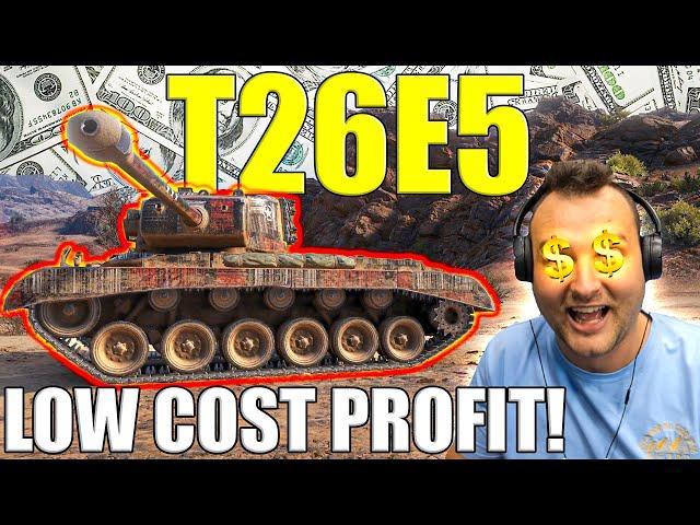 T26E5: The Cheapest Tank for Making Credits! | World of Tanks