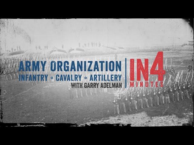 Civil War Army Organization: The Civil War in Four Minutes