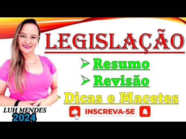 LEGISLAÇÃO Resumo Revisão aula completa #detran #dicas #ctb #cfc #cnh #revisao #dicas #macetes #fy