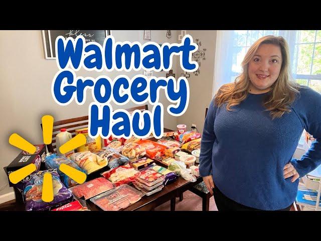 WEEKLY WALMART GROCERY HAUL with prices