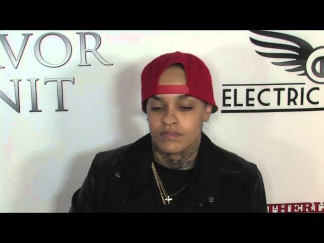 Siya arriving to the Brotherly Love Premiere @SIYA