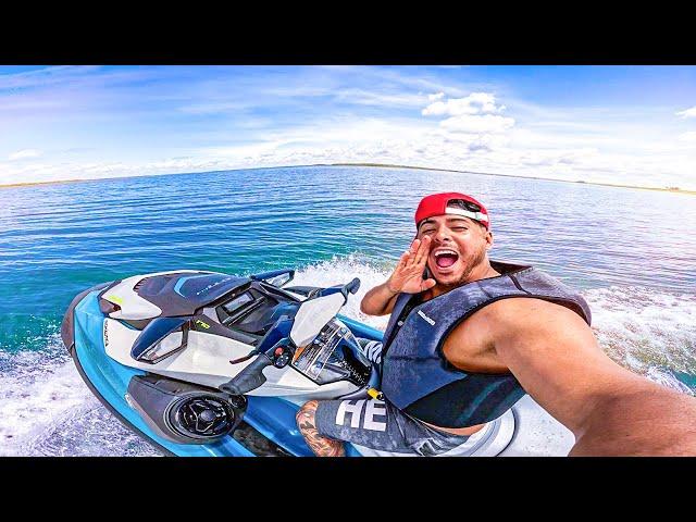 PRIMEIRO ROLE COM O MEU NOVO JETSKI NO RIO!