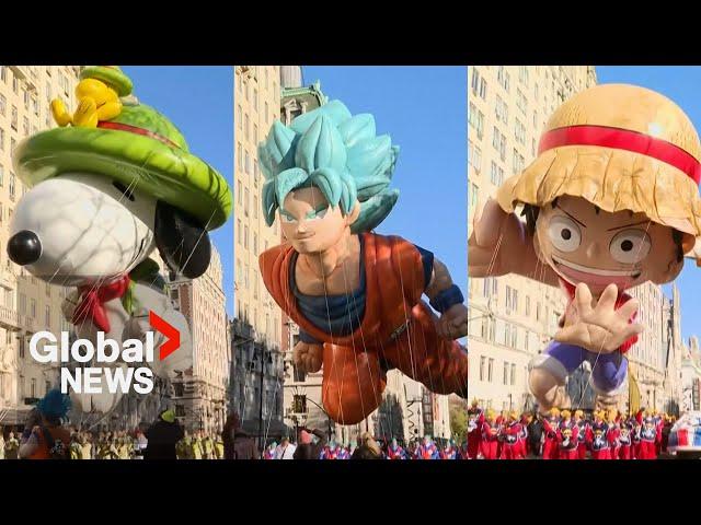 The best balloons, floats at Macy's Thanksgiving Day Parade 2023