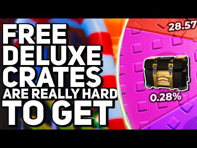 Free Deluxe Crates Are DIFFICULT To Get | Roblox TDS (Tower Defense Simulator)